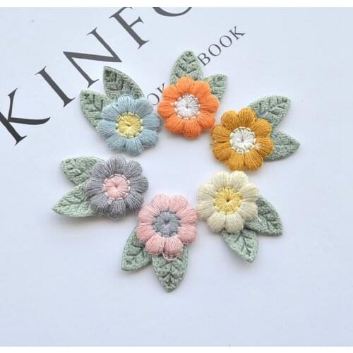 10pcs/Lot)Venice Sewing Random A Wide Range Of Colours And Patterns Flower Dress Lace Applique Embroidery Lace Pattern