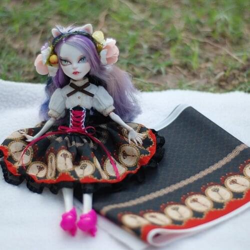 5PCS/LOT Diy Handmade Doll clothes material package doll accessories for Blythe Licca bjd Pullip 1/6 doll Christmas gift toys