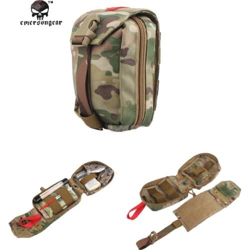 Emersongear Military First Aid Kit Medic Pouch Molle Military Airsoft Outdoor sports Combat Gear EM6368