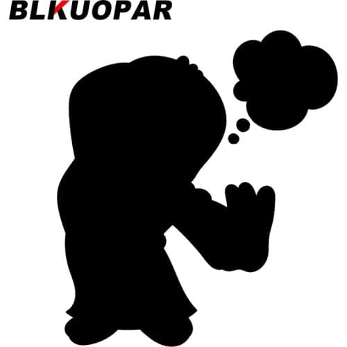 BLKUOPAR for Beautiful Muslim Woman Funny Car Stickers Vinyl Car Wrap Decals Personality Motorcycle Camper Waterproof Decoration