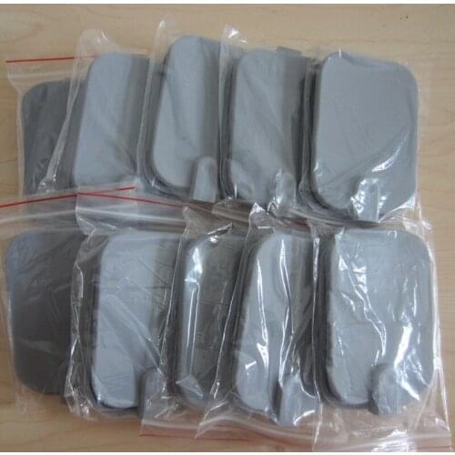20pcs square electrode heat pads for infrared heat micro current EMS electro stimulation Spa device