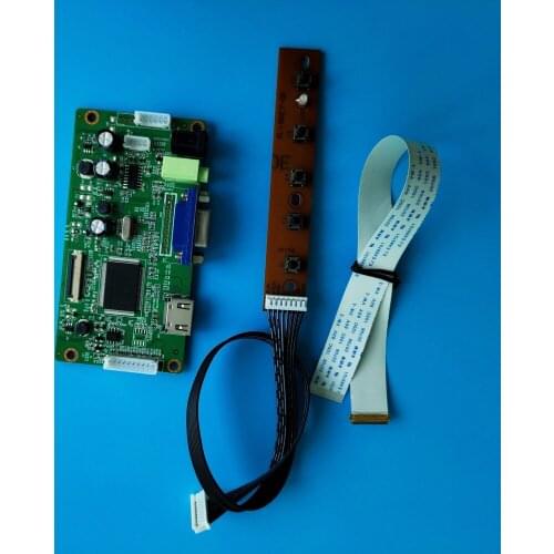 Kit for B140XTN02.6/B140XTN02.1 panel DRIVER Controller board 1366X768 display monitor 30pin LCD LED HDMI VGA SCREEN EDP 14"