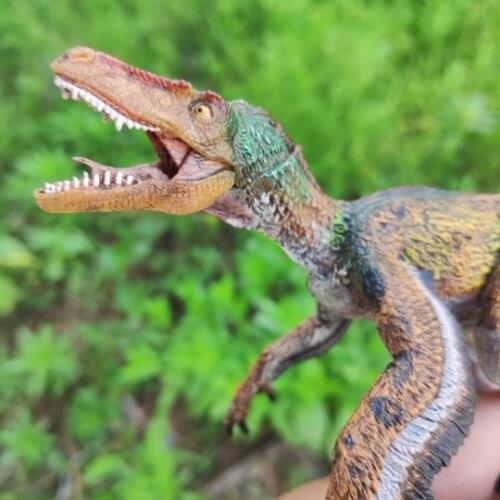 Papo New Velociraptor Irritator The Most Classic Ancient Creatures Simulation Animal Toy Collection Dinosaur