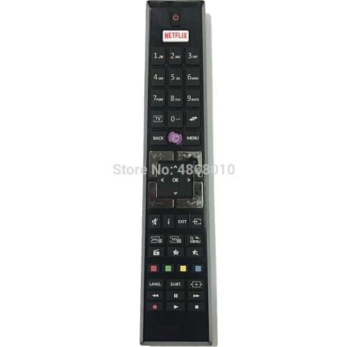 New Replacement RCA4995 For TENSAI For Telefunken RC-A4995 TV LCD/LED Remote Control With Netflix Controle Fernbedienung