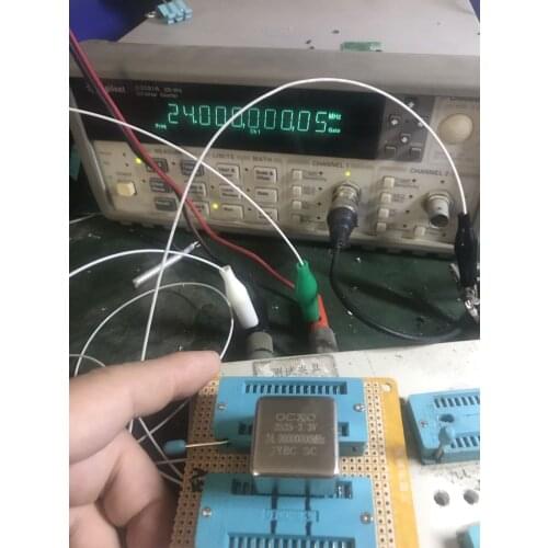 OCXO 25 * 25 * 13mm / 24m upgrade red core hx500, other frequencies can be customized