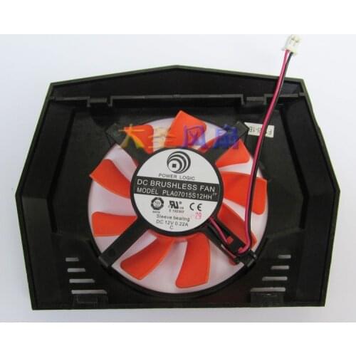 Original for GeForce GT 240 graphics card fan PLA07015S12HH 12V 0.22A