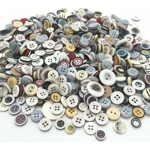 50Gram Mix Size Shape Lots Colors Buttons For Scrapbook Crafts DIY Handmade Baby Children Clothing Sewing Accessories WD0021-18