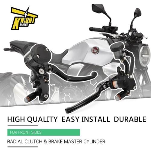Radial Clutch Brake Master Cylinder For HONDA CB 1000R 1300 1100 X-11 Motorcycle Accessories With Oil Tank Cup CNC Left Right
