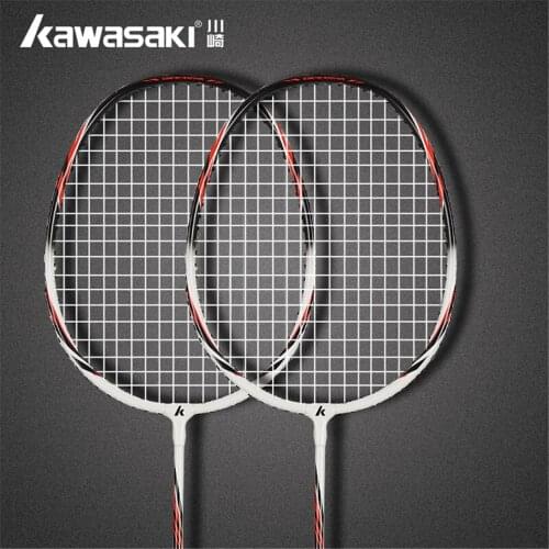 Kawasaki Badminton Racket 1U Aluminum Alloy Frame Badminton Racquet With String KC-100 With Free Gift Shuttlecock -40