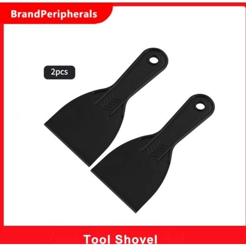 SLA DLP UV Resin 3D Printing Model Shovel Plastic Removal Tool Black Spade Spatula for Creality Anycubic Wanhao 3D Printer