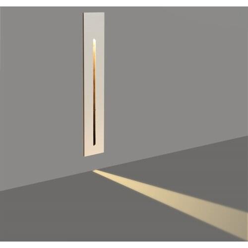 Modern 3W LED Wall Light Fixture Flush Mount Lamp Night Lighting Hotel Corridor