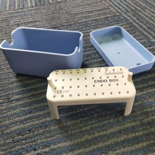 Dental Endodontic Autoclavable Sterilising Box Case Clean Files Stand Holder