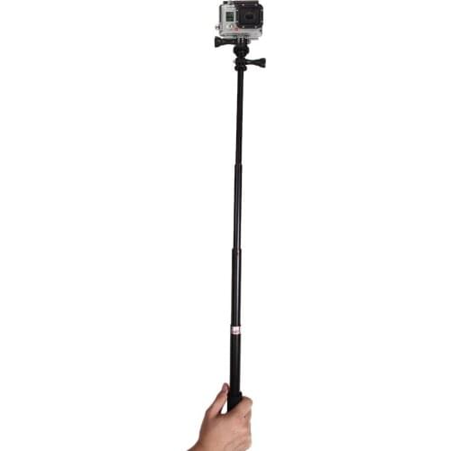 Telescoping Extendable Pole Handheld & Tripod Mount Selfie Stick for GoPro