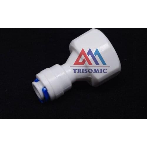 1/4" OD Tube Quick Pushfit -1/2" BSP Female Fitting Connection Aquarium RO Water Filter Reverse Osmosis System