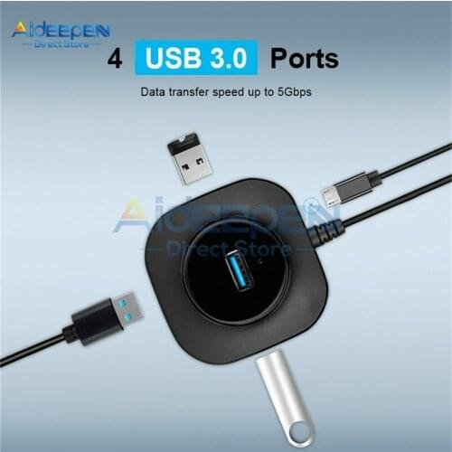 USB 3.0 USB 2.0 Hub Multi USB Splitter Adapter 4 Ports Speed Mini Multiple 3 Hab usb3.0 HUB Port USB-Hub Expander For PC Laptop