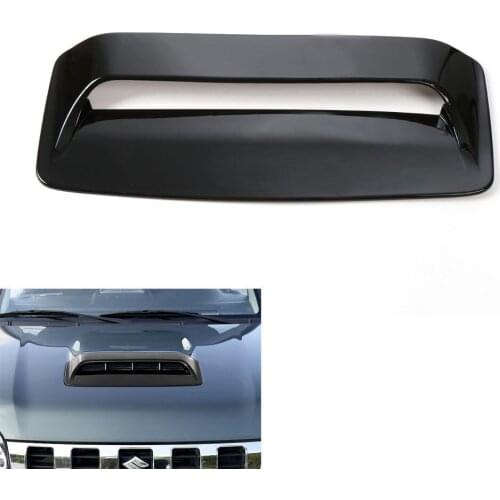Auto Engine Air Flow Intake Hood Scoop Vent Cover Trim Decoration ABS Chrome Car Styling Accessories For Suzuki Jimny 2012-2015