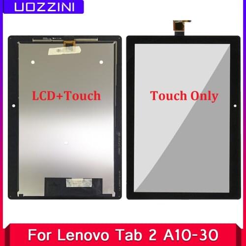 100% New Tested LCD For Lenovo Tab 2 A10-30 LCD YT3-X30 X30F TB2-X30F tb2-x301 a6500 Display Touch Screen Digitizer Assembly