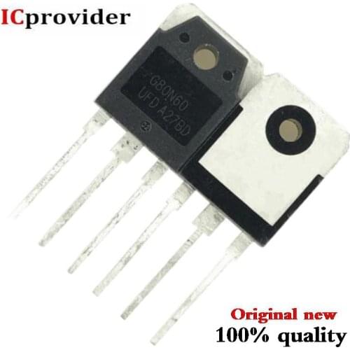 20PCS/lot SGH80N60UFD 80N60UFD 80N60 UFD TO-247 IC Best quality