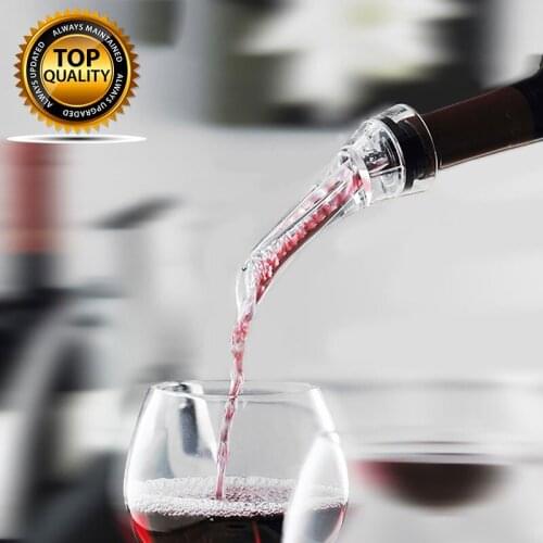 Acrylic Wine Decanter Wine Pourer Portable Wine Aerator Pourer Wine Accessories