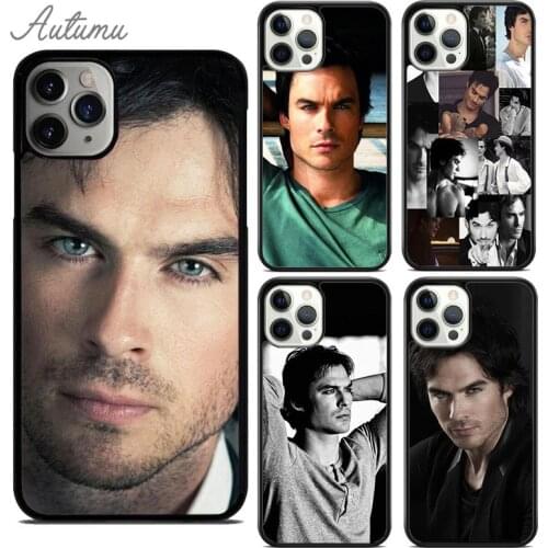 Handsome Ian Somerhalder Phone Case for iPhone 11 12 Pro Max mini X XR XS SE 2020 5 6S 7 8 Plus Samsung Galaxy S8 S9 S10 Cover