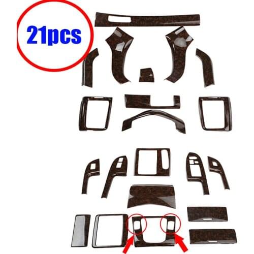 For Honda Accord 7th 2004 2005 2006 2007 Agate style Interior Center Console Carbon Fiber Molding Trim Kit