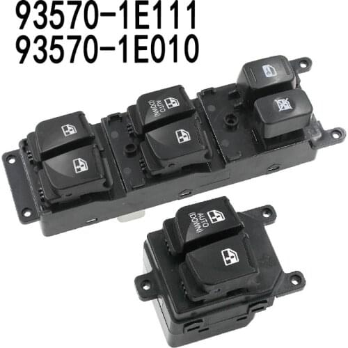 Front left window electric switch assembly Glass lifting button For Hyundai Accent 2006-2010 93570-1E111 935701E010 935701E111
