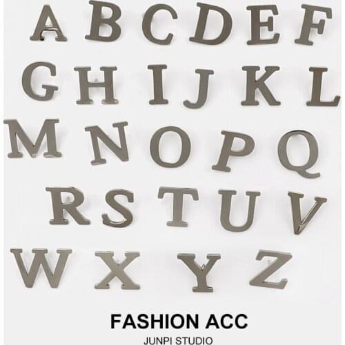 JUNPI Brooches Letter On Clothes