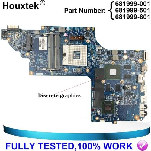 Laptop motherboard For HP DV7 DV7T DV7-7000 series HM77 681999-001 681999-501 681999-601 Main board Dsc mainboard 100% tested OK