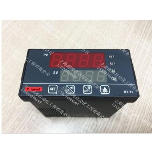 MT21-R Relay Output PID+Fuzzy Microcomputer Control Mode Temperature Controller New & Original 96*48*80