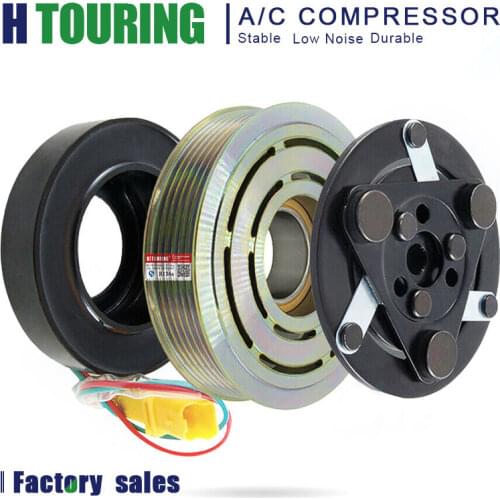 SANDEN SD7C16 SD7V16 AUTO A/C Compressor Clutch For CITROEN C4 C5 DS4 DS5 for PEUGEOT 308 407 9819711380 9819714280 9806706780