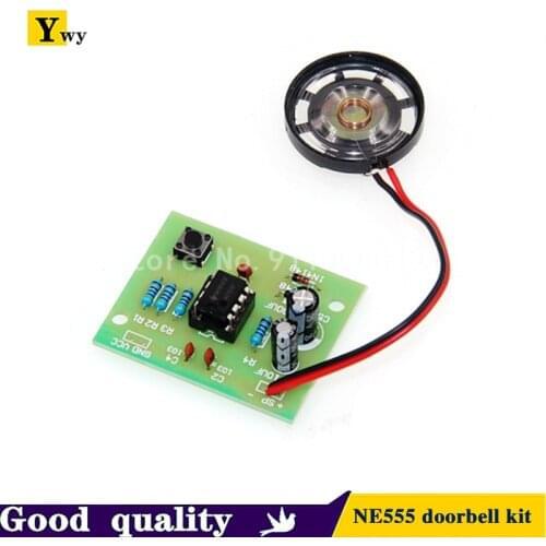NE555 Doorbell Suite Electronic Production Doorbell Suite DIY Kit Ding dong doorbell PCB welding laboratory