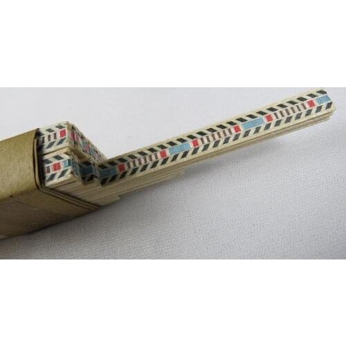 100STRIP LUTHIER FIGURED BINDING C-75,Measures 7mm x 1.0mm thick and 640mm long