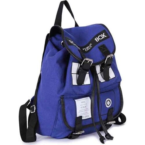 Doctor Who Fashion Canvas Backpacks Rucksacks Cartoon School Backpack Casual student Bags travel Knapsack Unisex New