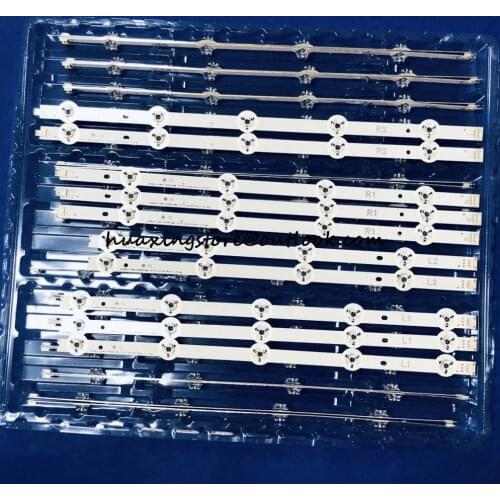 New Kit 10 PCS LED strip for PAN ASO NIC TX-42AS750E 6916L-1807A 6916L-1808A 6916L-1809A 6916L-1810A 42"V14 DRT R1 L1 R2 L2