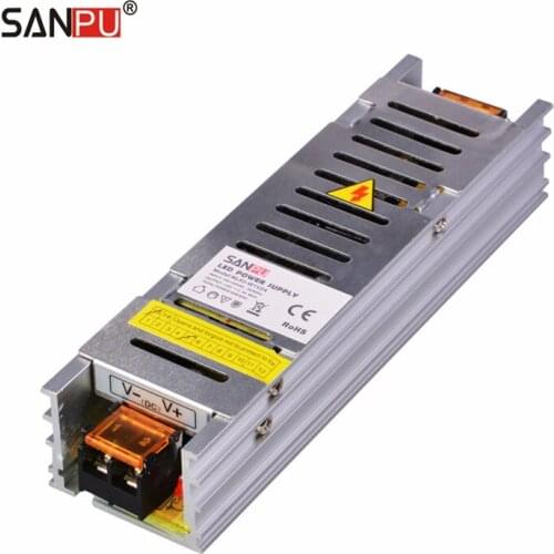 SANPU SMPS SMPS 24V 60W LED Driver Constant Voltage Switching Power Supply 220V AC DC Lighting Transformer Indoor Use Strip Type