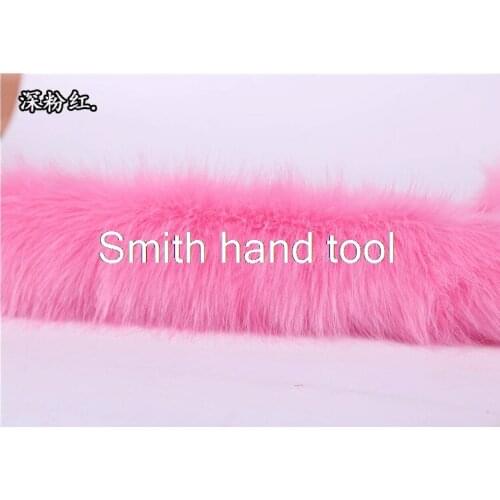 Good quality thicken Faux Fox Fur Fabric,Clothing Fur Collar material,felt cloth