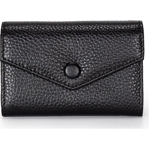 COMFORSKIN Genuine Leather Women Card Wallet New Arrivals Unisex Business Card Holders For Men 10 Page Card Holders For Women
