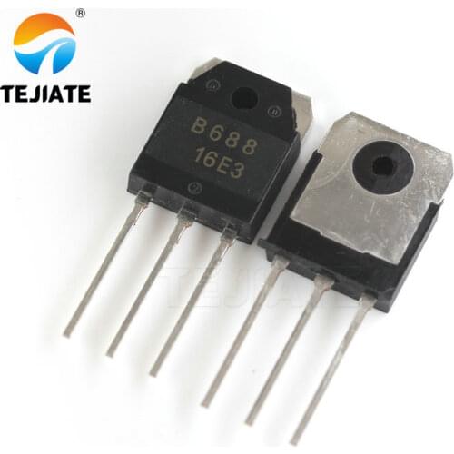 2pair 2SD718 2SB688 Transistor (2 x D718 + 2 x B688) New Audio Power Amplifier Matching Tube TO-3P
