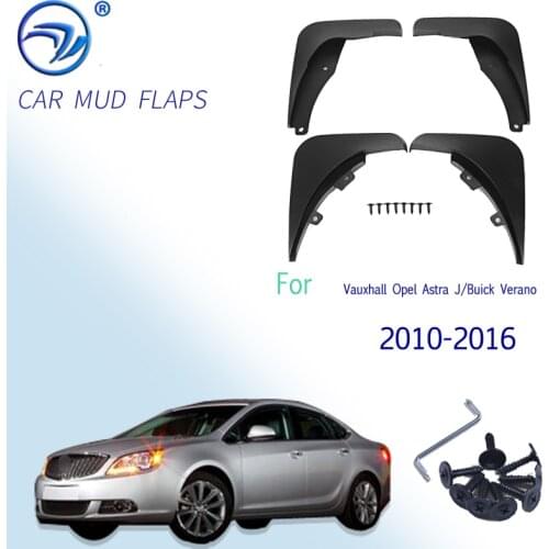 Mud Flaps For Vauxhall Opel Astra J Buick Verano 2010-2016 Mudflaps Splash Guards Mud Flap Mudguards 2010 2011 2012 2013 2014 20