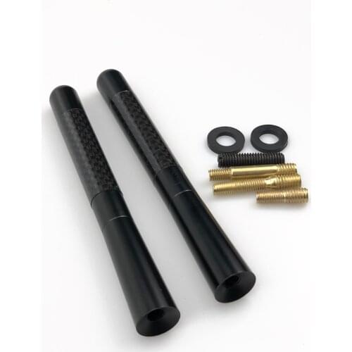 Carbon Fiber Radio Car Antenna case For FIAT 500 Tipo Punto Freemont Cross Coroma Panda Idea Palio Fastback Fullback Strada