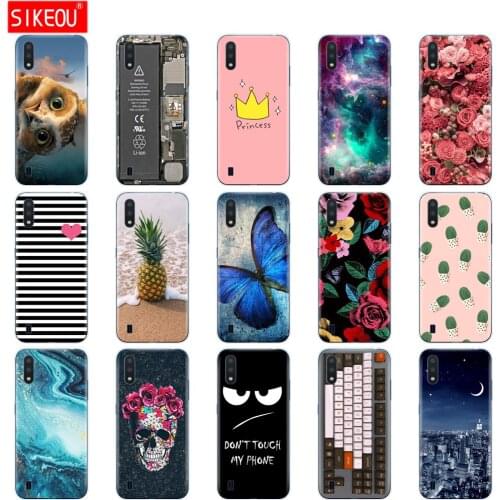 Case For Samsung A01 Case Soft Silicon Back Cover transparent Phone Case For Samsung Galaxy A01 GalaxyA01 A 01 A015 Case 5.7inch