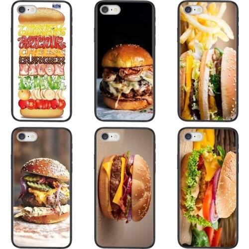 Black Hoesjes Trend Prime For Xiaomi Mi11 M10 Mi10I Mi10S Mi10T Mi9 CC9 Note10 Poco F3 X3 Lite Pro Ultra NFC Delicious Food