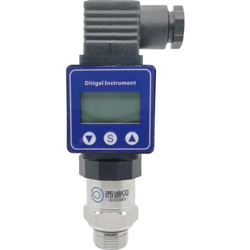 Pressure transmitter with LCD Display M20*1.5 12-36V 0-10V 0.5% 0-600bar optional stainless steel pressure transducer sensor