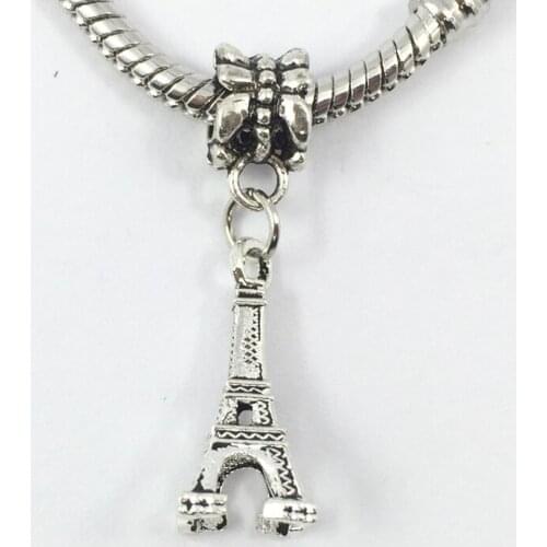 DIY Jewelry The tower Dangle Pendent European Beads Fit Charms Bracelets & Bangles Necklace