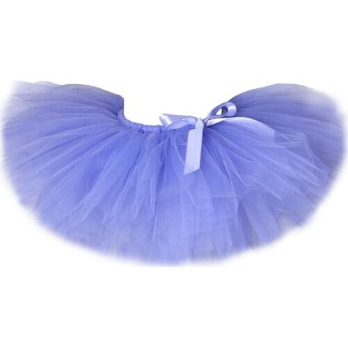 Lilac Purple Girls Tutu Skirt Children Ballet Dance Tulle Skirt Tutu Pettiskirt Princess Kids Skirts for Girls Birthday Party