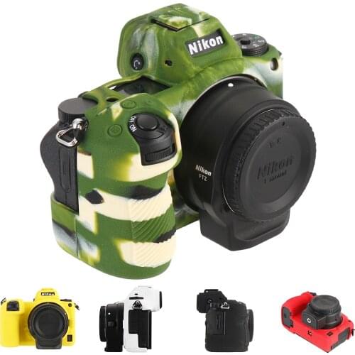 Soft Silicone Mirrorless Camera Case bag Cover for Nikon Z7II Z6II Z7/Z6 II