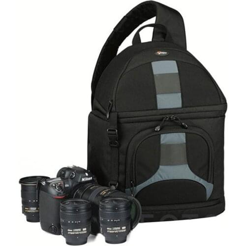 Lowepro SlingShot 300 AW DSLR Camera Photo Sling Shoulder Bag with Weather Cover Free Shipping