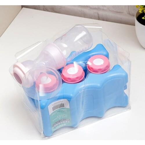 1/2pcs Baby Bottle Cooler Bag Picnic Travel Contoured Shape Ice Packs Bottles Breastmilk Storage Reusable Can Soda Beer Cooler