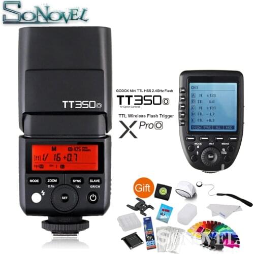 Godox TT350O Camera flash Speedlite With TTL II 2.4G X system High-speed Wireless Flash Transmitter Xpro-O for Olympus/Panasonic