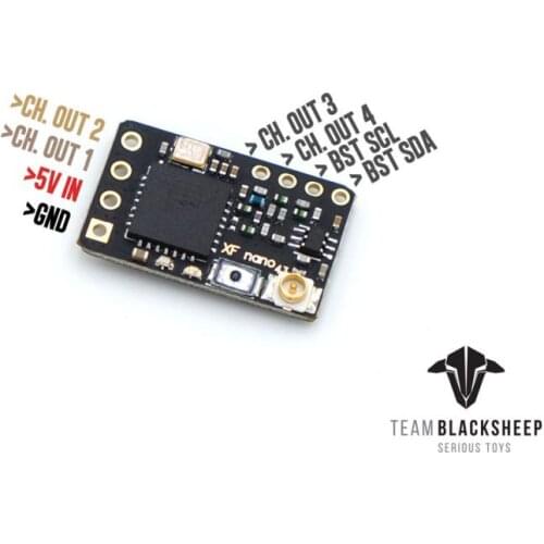 TBS Nano SE Receiver Immortal T V2 antenna RX CRSF 915/868Mhz Long Range Telemetry Receiver For FPV Drone